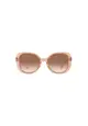 Coach Women's Square Frame Pink Injected Sunglasses - HC8333