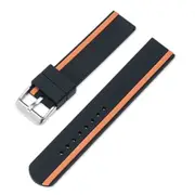 Universal Unilateral Bicolor Silicone Watchband for Galaxy Watch