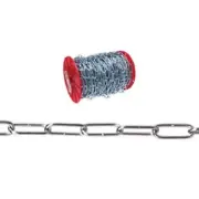 (1)-Campbell #120 175 Ft. Zinc-Plated Low-Carbon Steel Coil Chain 0723169