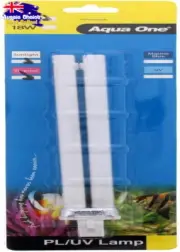 Aqua One 11W PL Lamp Bulb Tropical Fish Tank Light Aquarium Sunlight 53030
