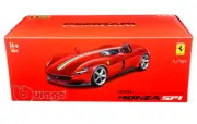 Bburago 1/18 Ferrari Monza SP1 Signature Series Diecast Model Car 18-16909 RD