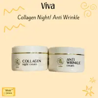 在飛比找蝦皮購物優惠-Viva Collagen Night Cream Anti