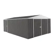 EnduraShed 7.5 x 3 x 2.4m Slate Grey Tall Garage Garden Shed
