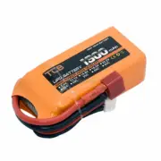 11.1V 3S 1300mAh 35C LiPO Battery T plug Burst 50C RC Airplane Lipolymer Power