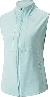 [pumagolf] Women's CLOUDSPUN Daybreak Golf Vest, Light Aqua
