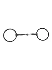 Dutton Bits Loose O-Ring 2 Piece Smooth Snaffle Bit