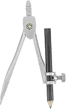 Gadpiparty Compass Drawing Tool Professional Compass Math Compass Geometry Compass Circle Drawing Tool Metal Compass Woodworking Compass Pencil Compass for Geometry Drawing Drafting