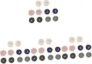 [LIFKOME] 10 Pairs Moon Star Ear Studs Vintage Earrings Earrings for Women Moon and Star Earrings Hook Earring Statement Earrings for Women Jeweled Earrings Accessories Alloy Dream Miss
