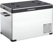 40L Portable Car Fridge & Freezer, 12V/24V/220V, for Car, Truck, Caravan, Camping, Home, Aluminium liner, Fast cooling, frozen your food up to -20 degrees