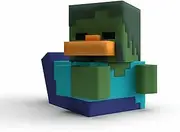 TUBBZ First Edition: Minecraft - Zombie Cosplaying Rubber Duck Vinyl Figure