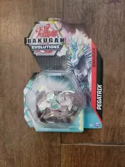Bakugan Evolutions, Pegatrix, 2-inch Action Figure, White