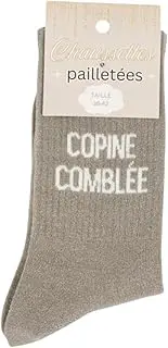 [Felizz] Glitter Socks - Girlfriend Complete (36-42), Green, One Size, Green, One size
