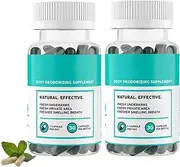 Body Deodorant Capsules, Deodorant Refills B,Chlorophyll Deodorant Capsules,2pcs