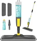 Mops for Floor Cleaning, Spray Mop with 400Ml Refillable Bottle and 2 Replacemen