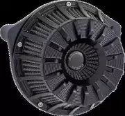 AN Inverted Air Cleaner Kit 15 Spoke Blk Harley Freewheeler 17-22