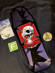 SUPER RARE Tony Hawk Bones Brigade Series 5 Powell Skateboard Deck With Card