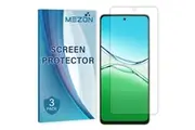 [Set of 3] OPPO A5 Pro 5G Ultra Clear Screen Protector Film by MEZON Case Friendly, Shock Absorption (OPPO A5 Pro 5G, Clear)