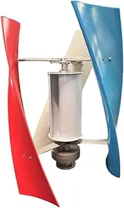 220V,12000W No Noise Vertical Magnetic Wind Generator,3 Blades Horizontal Wind Turbine Generator with Charge Controller 12V-220V Vertical Axis Wind Turbine for Outdoor Garden