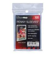Ultra PRO 100x Soft Penny Sleeve Protectors Standard Card 2.5”x3.5” Ultra Clear