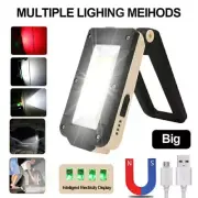 Portable COB LED Work Light Car Garage Mechanic USB Rechargeable Torch Lamp
