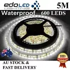 Waterproof Natural White 12V 2835 600 SMD LED Strips Led Strip Lights Car Boat