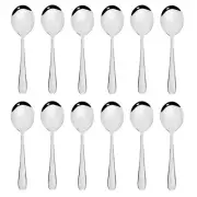NEW STANLEY ROGERS ALBANY SOUP SPOON - 12 PIECES Cutlery Table Set