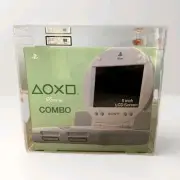 GRADED 90 PLAYSTATION 1 PS1 LCD COMBO CONSOLE - UKG VGA WATA RARE LOW POP
