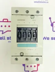 SIEMENS 3RT1045-1AL20 POWER CONTACTOR SIRIUS 230V 50/60HZ 80A 37KW 400V