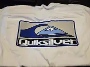 Vintage 90s Quicksilver T Shirt Big Logo Short Sleeve Large BRAND NEW WITH TAGS
