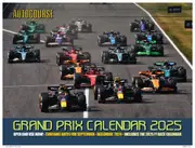 2025 Autocourse Grand Prix Large Wall Calendar