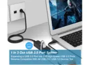 High Speed 1000 Mbps USB 3.0 Ethernet Port Adapter WithUSB 3.0 Hub