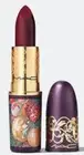 MAC~Tempting Fate~DUSTY GRAPE~Dark Burgundy Satin Lipstick LE RARE! GLOBAL SHIP!
