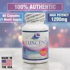 60 LUXCENT LUMINOUS CAPS L-GLUTATHIONE WHITENING & LIGHTENING CAPSULES / PILLS