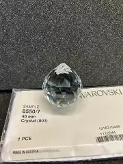 40 Piece Box! Swarovski Crystal: Strass 8558/8550 40mm Crystal Suncatcher Ball