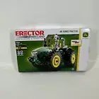 Meccano Erector John Deere 8R Tractor Building Kit with Working Wheels