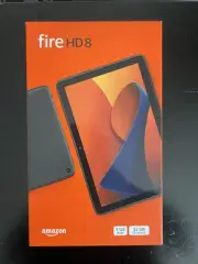 Amazon Fire HD 8" 32GB 12th Gen 2024 Release Wi-Fi Black Sealed (new)
