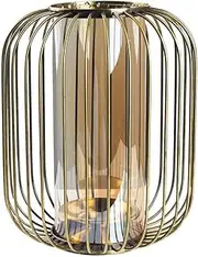 Vases for Decor Nordic Light Luxury Style Vase Metal Vases Living Room Dining Table TV Cabinet Porch Dried Flower High-end Decorations Vase Table Centerpieces (Size : 26cm)
