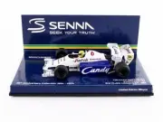 MINICHAMPS 1/43 - TOLEMAN - HART TG184 DIRTY VERSION - 2ND MONACO GP 1984 (A. SE