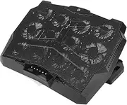 Laptop Cooler Cooling Pad 12 Fans 3500RPM Portable Stand Height Adjustable Gaming Home Office