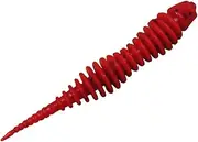 GANAZONO 4pcs Spiral Fishing Soft Baits for Freshwater Like Design for Carp Bass Easy Attachment to Hooks for Lake Use