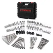 107 Pieces Bit Socket Set, 1/4", 3/8" and 1/2" Drive, Torx/Tamper Proof Torx/...