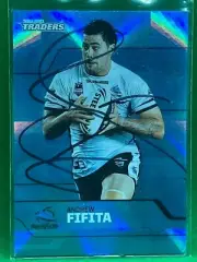 Signed Andrew Fifita Cronulla Sharks Autograph on 2013 Traders NRL Card