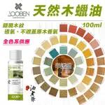 LOOBEN 魯班 木蠟油 100ML 半透明全色系 環保無毒 兒童木製品木傢俱木地板  德寶 油老爺快速出貨