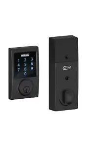 Schlage BE469ZP CEN 622 Connect Smart Deadbolt with Alarm