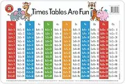 Learning Can Be Fun Times Tables Are Fun Placemat
