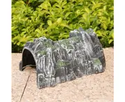 Simulation Rockery Train Cave Tunnel Model DIY Miniature Railway Scene Accessory