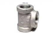 3" 150 Threaded (NPT) Tee, Aluminum 356-F Pipe Fitting A031141