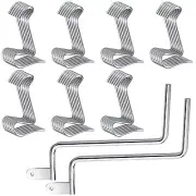 68 Pcs Fence Wire Tightener Tool Barb Wire Tightener with Tensioning Handles