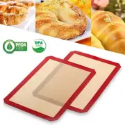 Silicone Rolling Cake Dough Mat Pastry Clay Fondant Baking Sheet LARGE Cookies