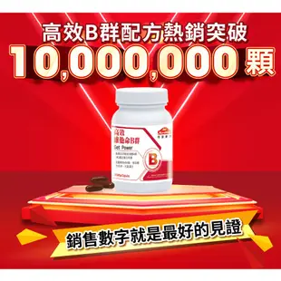 【Nutrimate 你滋美得】高效維他命B群(60顆/瓶)